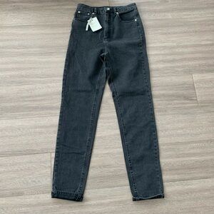 ASOS Black Distressed Denim Jean